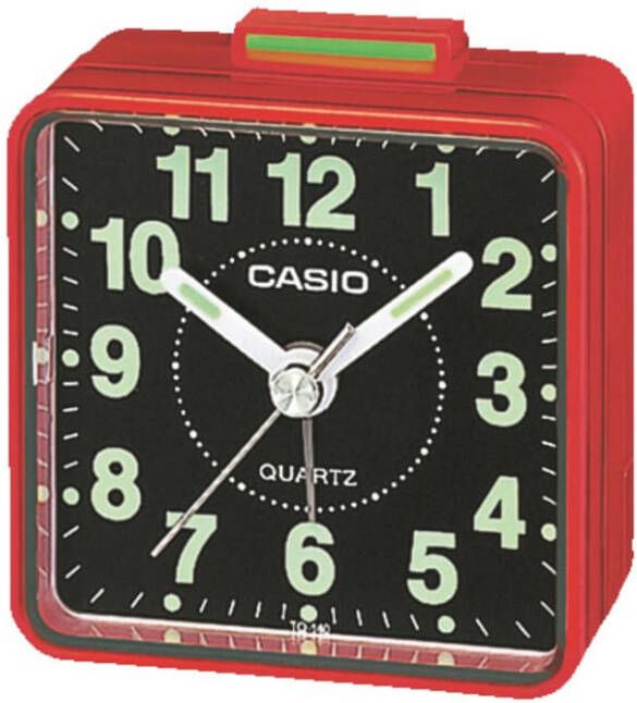 Casio Wekker Rood/Zwart