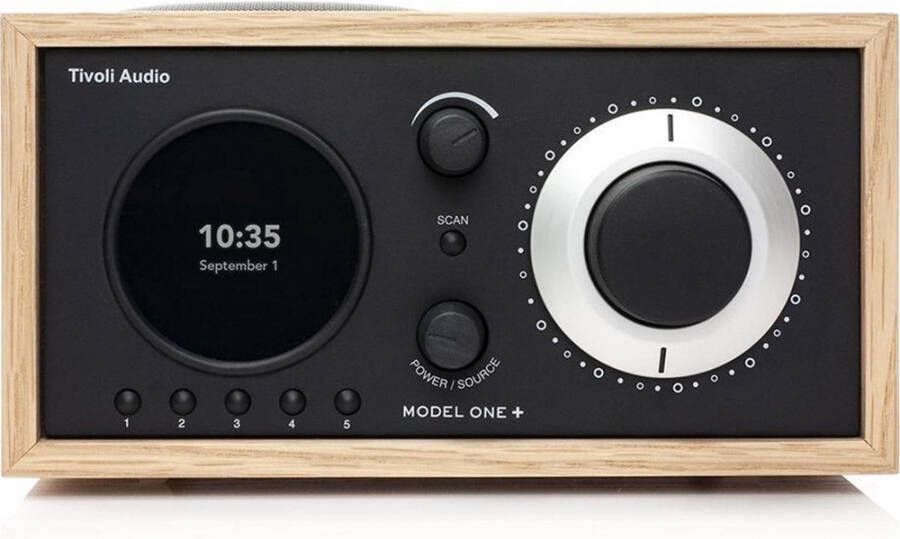 Tivoli DAB+ radio Model One+(Hout/Zwart )