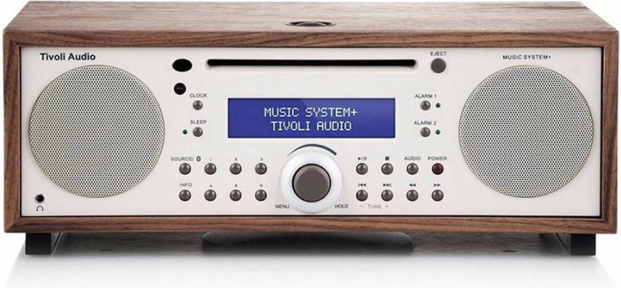 Tivoli microsysteem Hi Fi Music System+(Hout/Taupe )
