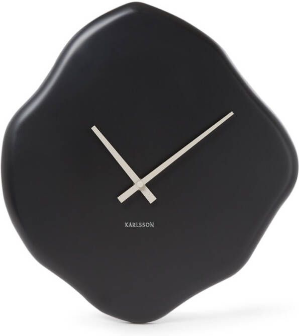 Karlsson Wall clock Organic Diamond black