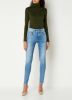 Guess Shape Up high waist skinny jeans met lichte wassing online kopen