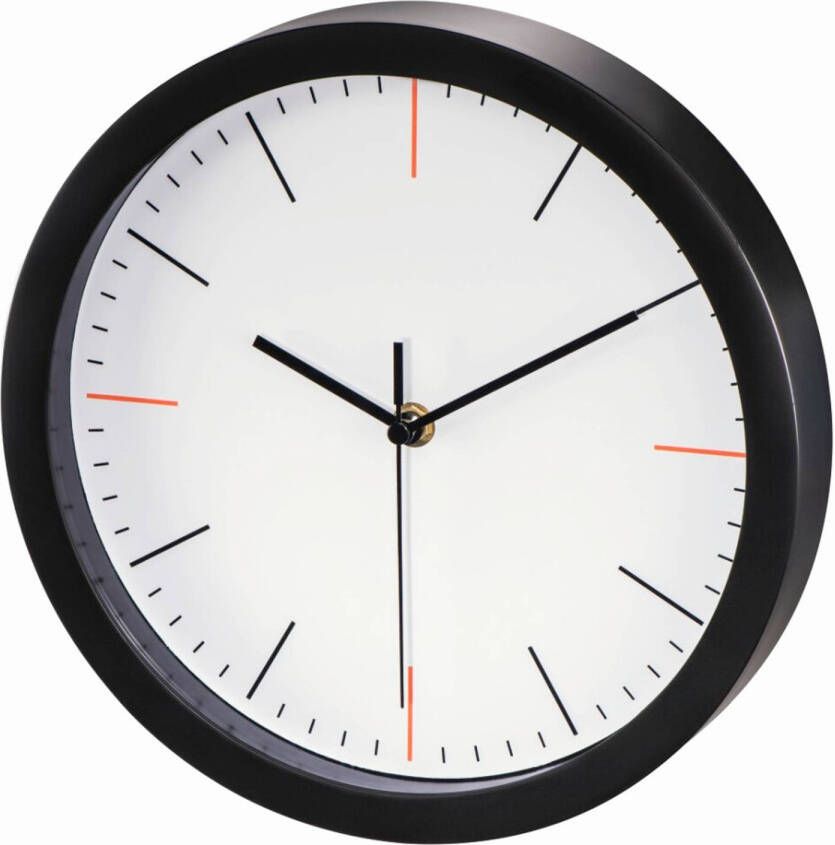 Hama Wandklok Maxr Ø 25 Cm Geluidsarm Wit