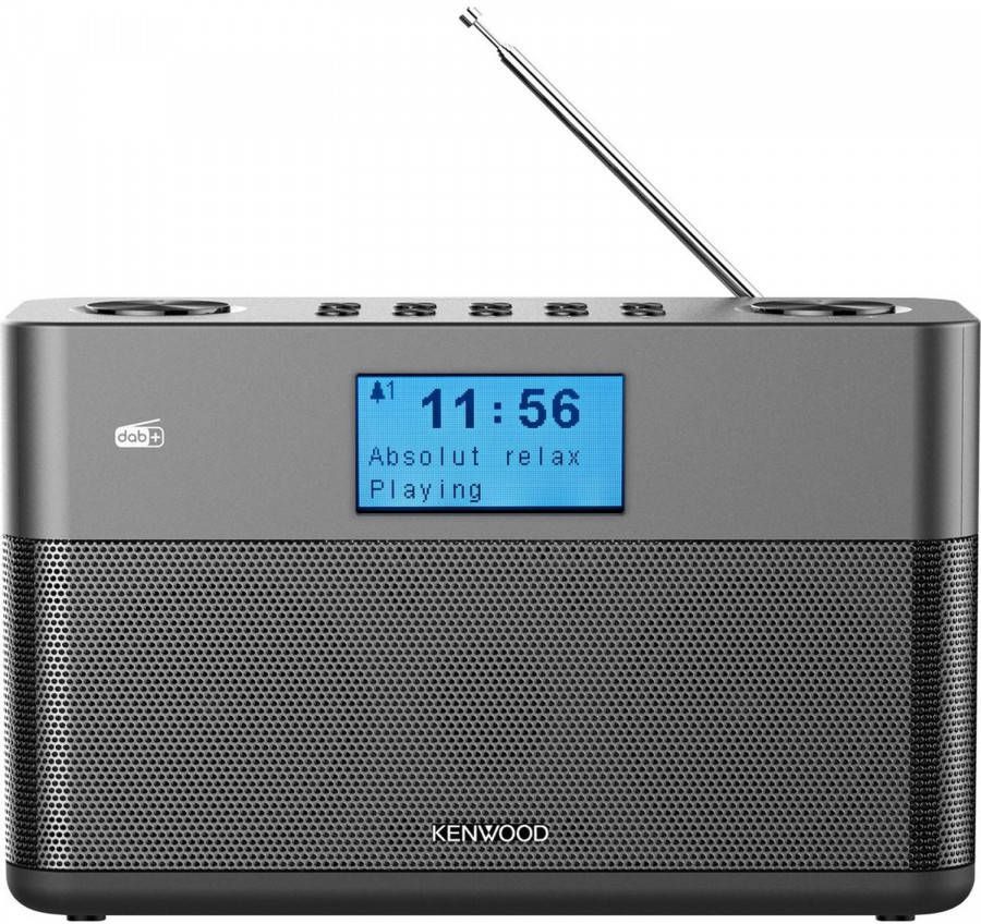 Kenwood Cr st50 dab Compacte Stereo Dab+ Radio Antraciet