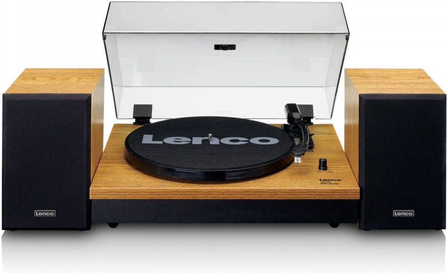 Lenco Platenspeler LS 300WD platenspeler met ext. luidsprekers
