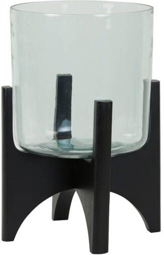 Light & Living Vaas JACE 22.5x22.5x33.5 Zwart