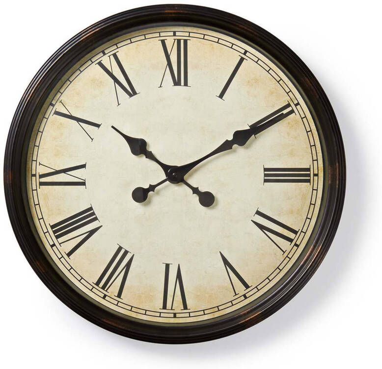 Nedis Wandklok Clwa008wd50bk Zwart