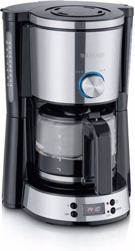 Severin KA 4826 Koffiezetapparaat Zwart/RVS