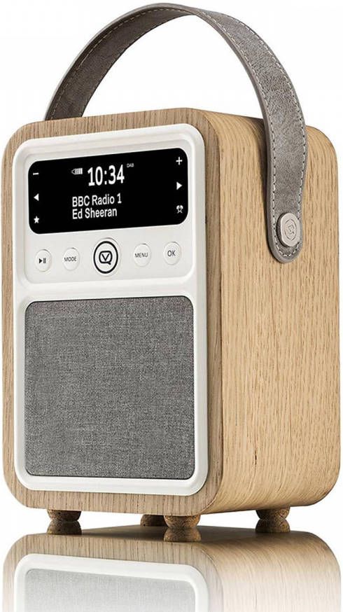 VQ View Quest View Quest Monty Retro Wekkerradio Oak
