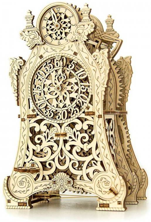 Wooden City modelbouwset Magic Clock hout naturel 149 delig online kopen