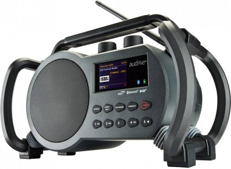 AUDISSE (by PerfectPro) Shirudo WiFi accu bouwradio FM RDS