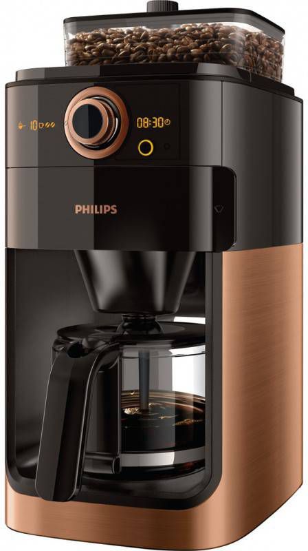 Moeras droom voorzichtig Philips Koffiezetapparaat/bonenmachine Grind & Brew Hd7768/70 Koper/metaal  - Klokken.shop