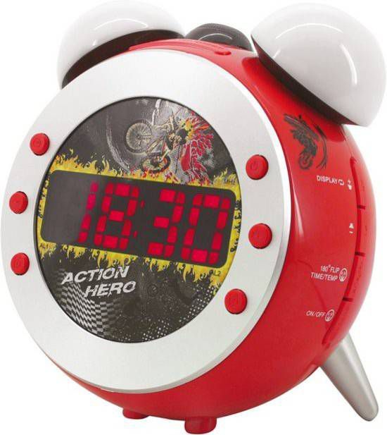 Soundmaster wekkerradio UR140 Rood