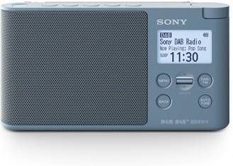 Sony XDR S41D draagbare DAB radio blauw