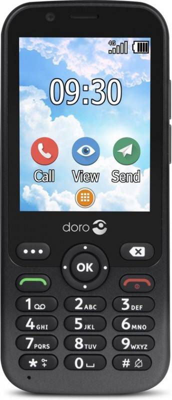 Doro senioren mobiele telefoon 7010 4G(Grijs ) online kopen
