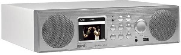 Imperial Dabman I450 Dab+ En Internetradio Met Bluetooth Wit/zilver online kopen