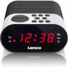 Lenco CR 07 Wekker radio Wit online kopen