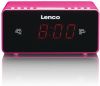 Lenco CR-510 Wekker radio Roze online kopen