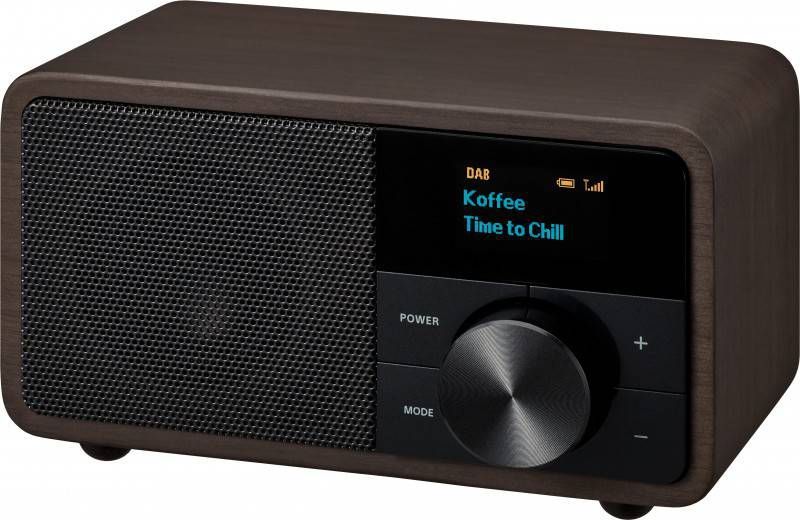 Sangean DDR 7 DAB+ radio Mini Draagbare wekkerradio BT Zwart
