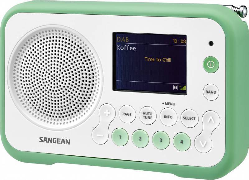 Sangean DPR 76 Digitale Stereo DAB+ Radio Blauw