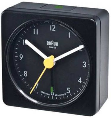 Braun wekker BNC002BK 5,6 x 5,6 cm