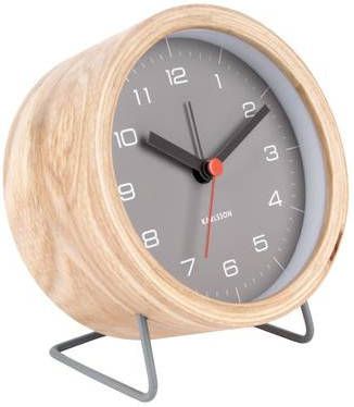 Karlsson Wekkers Alarm clock Innate Design Boxtel & Buijs Grijs