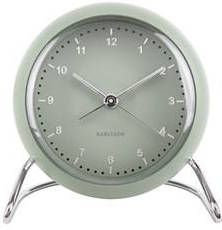 Karlsson Wekkers Alarm Clock Val Abs Grijs