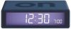 Lexon Clock 2 Flip Wekker Donkerblauw online kopen