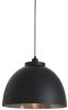 Light & living hanglamp kylie zwart nikkel 31 x ø45 (showroommodel) online kopen