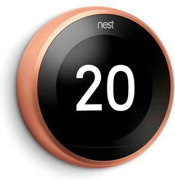Google Nest Learning Thermostat Koper (3e generatie) online kopen