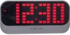NeXtime Wekker 17.5 cm ABS Rood 'Loud Alarm' online kopen
