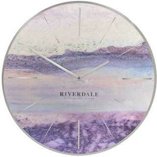 Riverdale Wandklok Brixton Rond Ø30cm metallic Multicolor