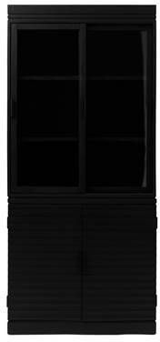 Rivièra Maison Buffetkast 'Stanford' 220 x 100cm, kleur Zwart