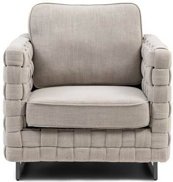 Rivièra Maison Fauteuil 'Room 48' Linen, kleur Fabulous Flax