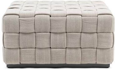 Riviera Maison Room 48 Footstool XL FabFlax 89.0x89.0x46.0 cm