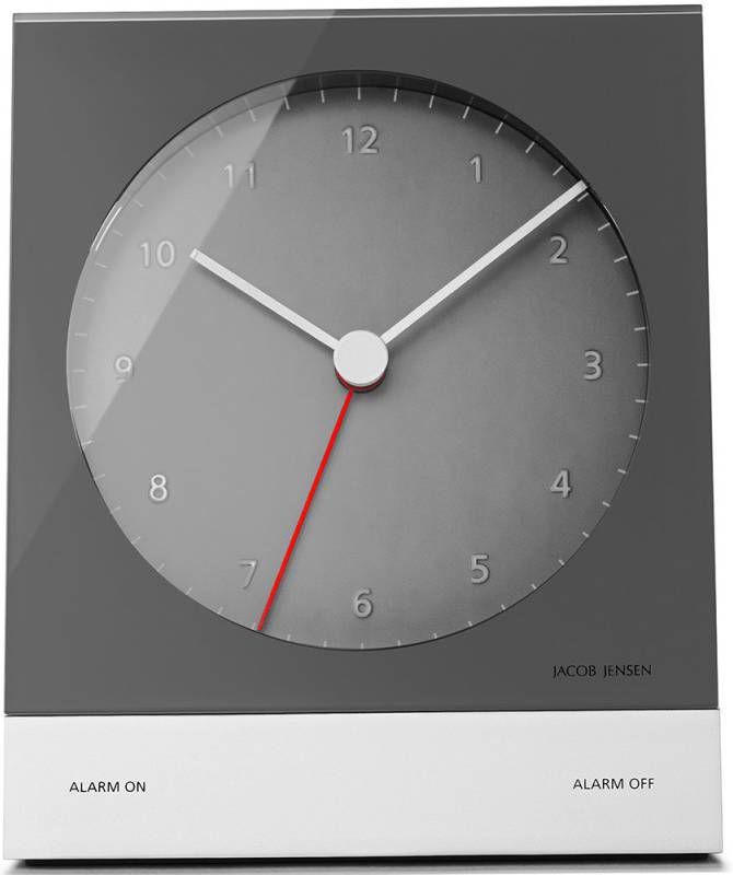 Jacob Jensen 340 Wekker 12,5 x 10,3 cm