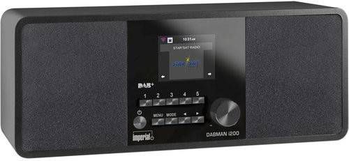 Imperial DABMAN i200 DAB+ FM + internet radio Zwart