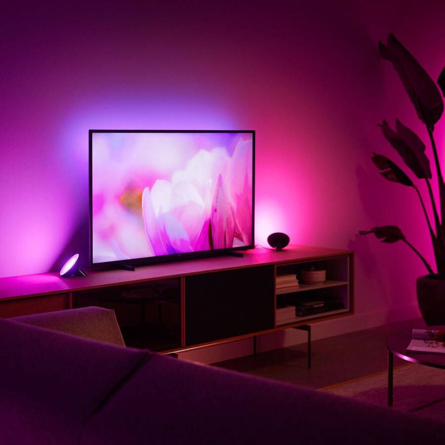 Philips Hue BLOOM TAFELLAMP WIT EN GEKLEURD LICHT(Zwart )