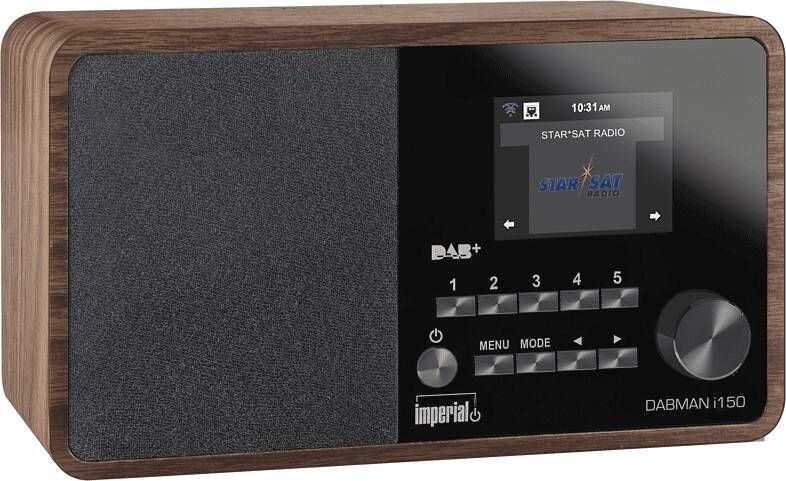 Imperial DABMAN I150 Dab+ En Internetradio Hout