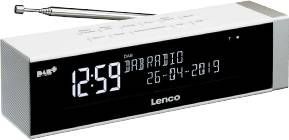 Lenco CR-630 Wekker radio Wit