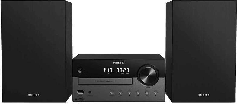 Philips TAM4505/12 Stereo set Zwart