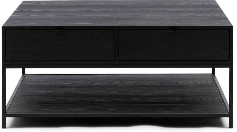 Rivièra Maison Vierkante Salontafel 'The Bobby' Essenhout, 90 x 90cm