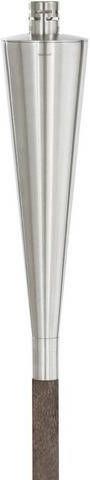 Blomus Orchos Tuinfakkel RVS & hout