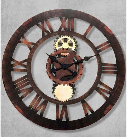 Schneider Wandklok rond, ø 60 cm, romeinse cijfers(1 delig )