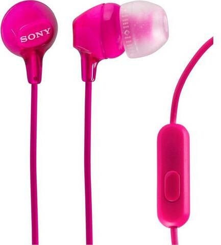 Sony In ear oordopjes MDR EX15AP met afstandsbediening