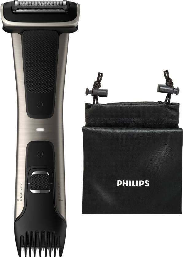 Philips Ladyshave BG7025/15 met geïntegreerde 3 11 mm opzetkam