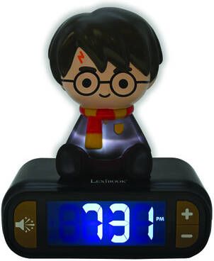 Lexibook Wekker met 3D Harry Potter nachtlampje figuur en geweldige ringtones