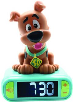Lexibook Wekker met 3D Scooby Doo nachtlicht figuur en geweldige ringtones