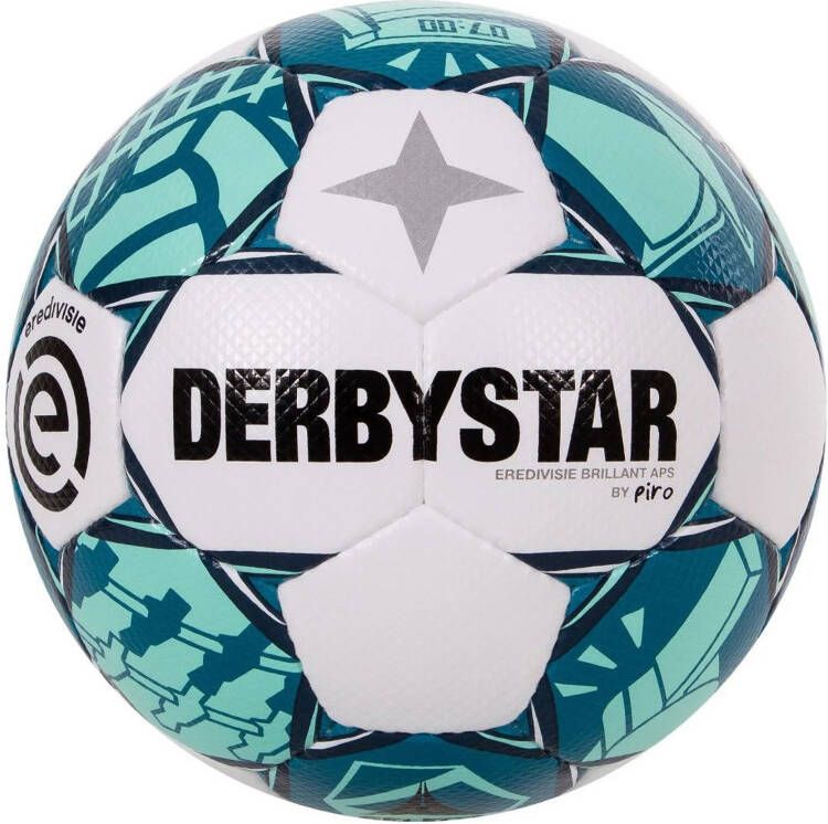 Derbystar Eredivisie Brillant Voetbal 2022 2023 Wit Blauw Groen