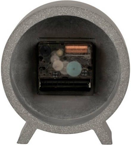 Karlsson Wekkers Alarm clock Honeycomb concrete Grijs