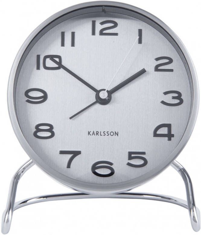 Karlsson Wekker Classical Numbers Satijn, Nikkel Ø9, 5x11cm